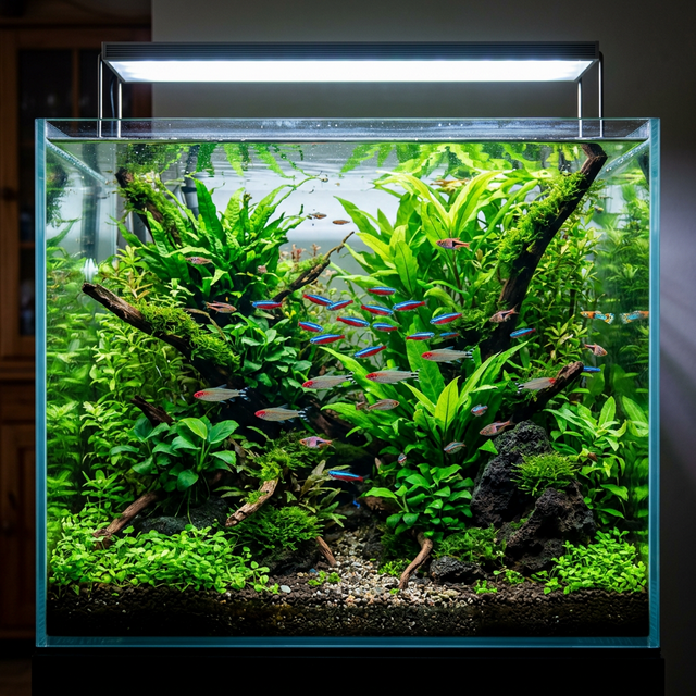 Яскраві акваріумні рибки