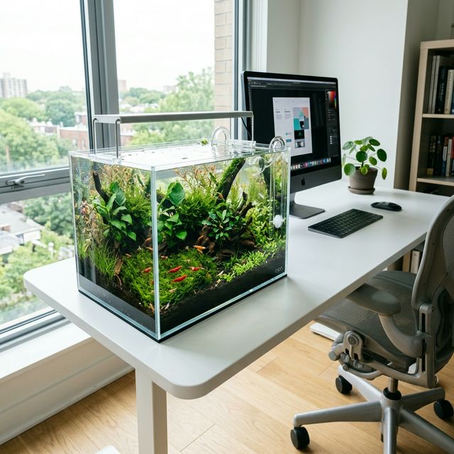 Нано-акваріум на робочому місці