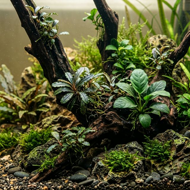 Буцефаландри на корязі в акваріумі