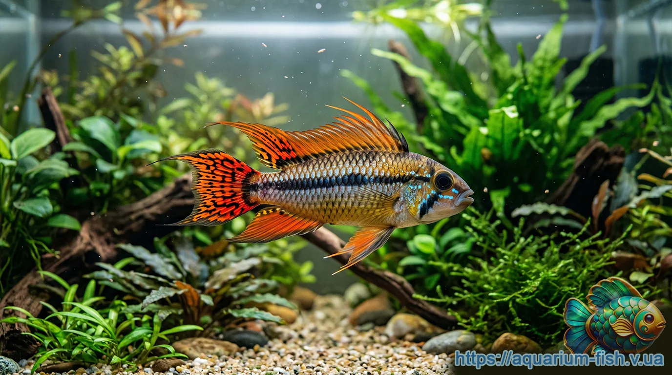 Апістограма Какаду