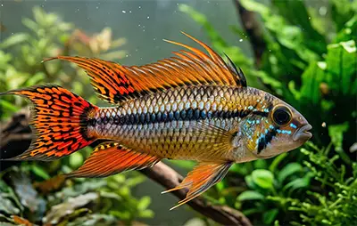 Апістограма какаду