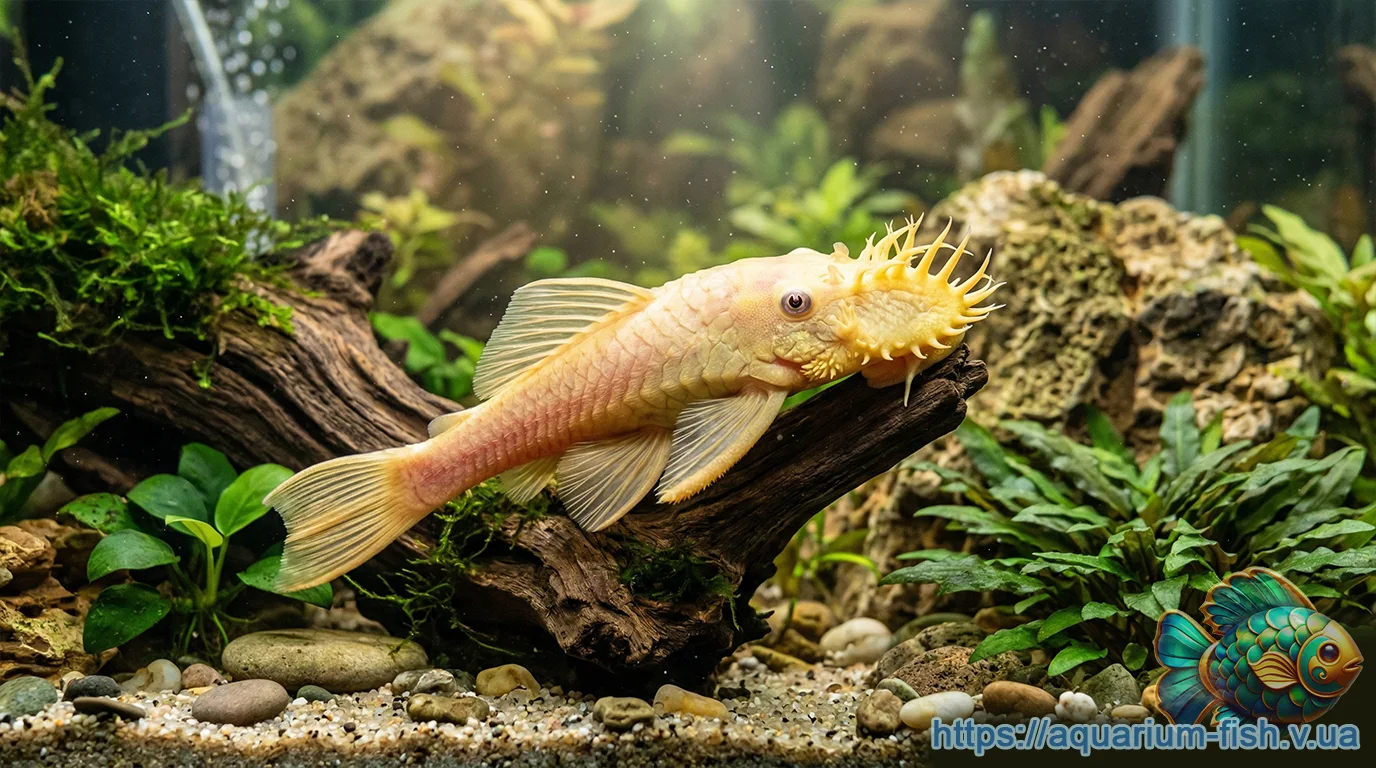 Анциструс альбінос