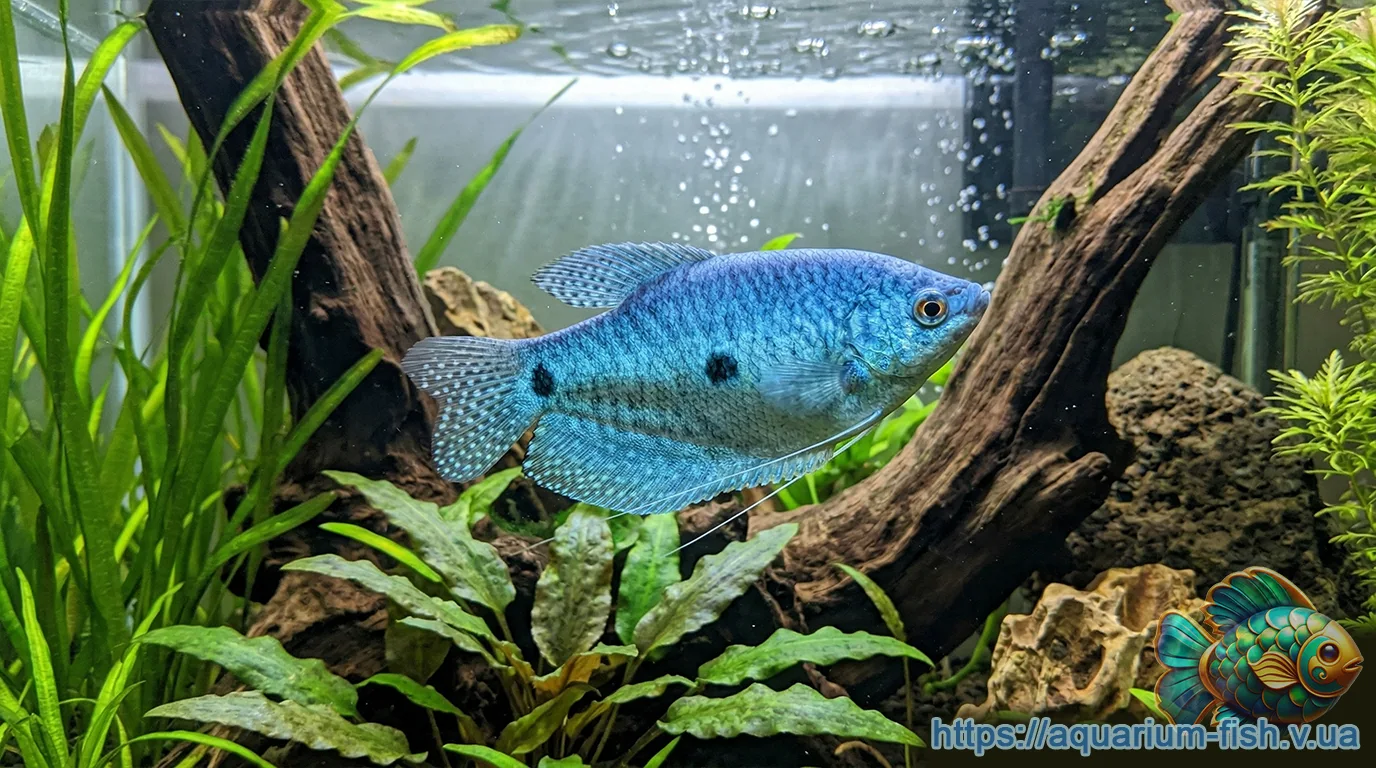 Гурамі синій